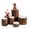 Nuevas decoraciones navideñas año nuevo navidad hecho a mano diy bola de pino bellota flor seca fruta seca estaca viruta de madera accesorios