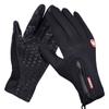Luvas de Ciclismo à Prova de Vento de Inverno em Estoque, Luvas Impermeáveis e Quentes para Exterior para Homens e Mulheres, Luvas Esportivas para Montanhismo com Dedos Separados e Antiderrapantes
