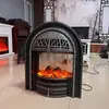 Jaula de Pájaros Vintage Estilo Francés Chimenea Sala de Estar de Villa con Chimenea de Mármol Tallada en Piedra Núcleo de Chimenea Calefactora Tallada Estilo Europeo