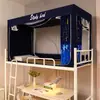 Fornecimento especializado transfronteiriço de cama beliche estudantil estilo clássico com rede de mosquiteiro estudantil integrada bloqueadora de luz e repelente de mosquitos em estoque compra em grupo no atacado