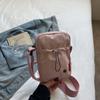 2025 Nova Marca da Moda Bolsa Mini Transversal Casual Bolsa de Ombro Fashion Cor Doce Bolsa Casual para Exterior para Armazenamento de Celular