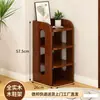 Zapatero de madera maciza para entrada de casa, pequeño, estrecho, simple, zapatero de almacenamiento interior, ahorrador de espacio para pasillo