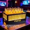 Cubo de Hielo Luminoso Bar Ktv Habitación Privada Led Engrosado Cubo de Cerveza Recargable Cubo de Champán Creativo Cubo de Hielo de Diamante