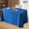 Toalha de mesa de reunião personalizada, conjunto de mesa de luxo leve, toalha de mesa retangular, grossa, verde escuro, toalha de mesa de cetim para entrada na exposição