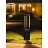 Lâmpada de Gramado LED para Exterior Lâmpada de Pátio de Vila Lâmpada de Paisagem Moderna Simples Lâmpada de Rua de Parque Lâmpada de Grama de Jardim