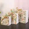 Bolsa de Presente Champagne Rose de Alto Padrão Estilo Ins Transfronteiriça com Fita, Bolsa para Embalagem de Doces, Bolsa para Armazenamento de Roupas
