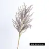 Flores Secas de Sorgo Artificial, Hierba Dorada, Adornos Decorativos Estilo Wabi-Sabi, Decoración de Escenas de Bodas y Hoteles, Flores Artificiales al por Mayor