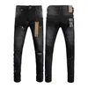 Comercio Exterior Transfronterizo Europeo y Americano Venta al por Mayor Ksubi Streetwear Jeans Elásticos Ajustados Unisex Estilo Pareja