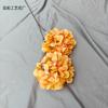 2 hortensias artificiales para bodas, caminos, hileras de flores, mesas de hotel, decoración floral, flores falsas, accesorios de flores de seda de comercio exterior.