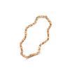 Anel de cauda de aço titânio onda 1 mm coreano transfronteiriço anel feminino moda通勤 elegante usar acessórios joias