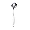 Cuchara sopera de acero inoxidable para el hogar Cuchara para olla caliente de pared Cuchara sopera colgante creativa Fabricantes de coladores Venta al por mayor Cuchara filtradora para olla caliente