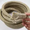 Sello de Empaque para Bomba de Empaque de Aceite de Granate Cuerda Resistente al Desgaste para Empaque Cuerda de Grasa Impregnada de Aceite Empaque de Aceite de Granate