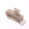 Presilha de tubarão quadrada âmbar presilha de cabelo feminina cor de doce presilha de prato para cabelo acessórios de cabelo presilha simples adorno de cabeça acessórios de cabelo atacado