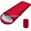 Saco de dormir de algodão oco espesso para outono e inverno, saco de dormir à prova de frio para acampamento ao ar livre para adultos, saco de dormir quente para intervalo de almoço no escritório