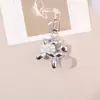 Nuevo Colgante para Llavero de Perro de Perla Electrochapada Colgante de Perro Burbuja para Bolso Cubierta de Auriculares Llavero Regalo