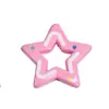 Pintura Acrílica Puntos de Colores Estrella de Cinco Puntas Cuentas Sueltas Joyería Llavero Cadena para Teléfono Móvil Accesorios Colgante Venta al por Mayor