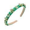 Acessórios de Cabelo Homing Moda Europeia e Americana Barroco Celebridade da Internet Aro de Cabelo Aro com Inlay de Abelha e Strass Aro Retro Cor Brilhante Borda Fina Headwear