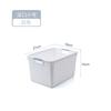 Caja de Almacenamiento, Organizador de Archivos, Cesta de Almacenamiento de Plástico, Cesta de Almacenamiento para Libros de Estudiantes, Cesta de Almacenamiento para Juguetes y Muñecas, Caja de Almacenamiento para Libros