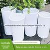 Vaso de flores grande comercial doméstico grande vaso de plástico branco vaso de flores de pernas altas árvore da riqueza dacaemia vaso profundo