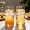 Vaso de Cerveza Universal de Cristal sin Plomo Soplado a Mano Vaso para Cerveza Artesanal Vaso para Jugos Taza con Forma de Lata Vaso para Cola