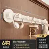 Ganchos de Ventosa, Ganchos Adhesivos, una Fila de Ganchos de Pared sin Taladro, Ganchos Fuertes para Colgar Ropa en la Pared o Detrás de la Puerta