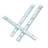 Accesorios para Perfiles de Aluminio Estándar Europeo Conector Recto Barra de Unión Ranura Recta para Perfil Tipo 20/30/40/45 Estándar Nacional