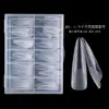 NUEVO molde transfronterizo para belleza de uñas soporte sin papel para extensión de uñas de cristal fototerapia rápida extensión de uñas 120 piezas en caja