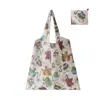 Bolsa de Compras Plegable, Nueva de Gran Capacidad, Bolsa Plegable Ecológica en Stock, Bolsa de Tote de Almacenamiento Plegable Portátil Impresa Creativa