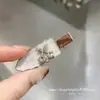 Pinzas para el cabello de pedrería brillante de lujo estilo coreano Dongdaemun Primavera 2026 para mujer, Colección de accesorios para el cabello de la frente