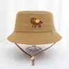 Opciones Multicolores Sombrero de Sol para Bebé Transfronterizo Coreano Súper Lindo Sombrero de Pescador de Copa Plana para Niños Verano Lindo Pequeño Poni