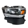 Adecuado para modelos Dodge Ram 1500 Rebel/Laramie de gama media con faros de fondo negro 2019-2024