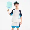Traje Deportivo de Verano para Niños Mayores, Conjunto de Dos Piezas de Manga Corta y Pantalones Cortos de Secado Rápido, Atuendo de Entrenamiento de Verano 2026 para Niños