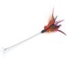 Juguete interactivo para gatos con plumas de primavera, divertido y transfronterizo, para aliviar la congestión nasal.