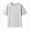 Nova Camiseta Desan de Algodão Secagem Rápida 2026, Casual Fresca de Verão com Manga Curta, Caimento Solto, Versátil, Gola Redonda, Meia-Manga Respirável