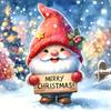 Venda Direta da Fábrica de Pintura de Diamante 5D Novo Comércio Exterior Diamante Completo DIY Pintura Feita à Mão Boneco de Neve de Natal para Decoração de Sala de Estar e Entrada