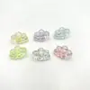 25*13mm artículos de alta calidad color real acrílico UV nubes pequeñas con agujero pasante cuentas sueltas colgante diy llavero accesorios de joyería
