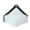 Envío transfronterizo disponible: Lona de plástico PE para exteriores impermeable, aislante, cálida, engrosada, reforzada, con bordes perforados y protección contra la lluvia