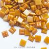 Mosaico de Vidro Fio Dourado 1cm Hot Melt Fio Dourado Areia de Quartzo Cristal Feito à Mão Material DIY Colagem de Partículas Soltas