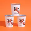 Vasos de papel personalizados extra gruesos, engrosados para uso comercial, de oficina y doméstico, vasos publicitarios con impresión de logotipo, al por mayor por caja, grado alimenticio, Huizhou