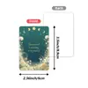 Compra Directa Transfronteriza de 36 Tarjetas de Auto-Motivación Inspiradoras de Luna y Flores, Tarjetas de Afirmación de Energía Positiva para el Autocuidado