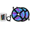 Kit de tira de luces LED de 5V, luz de ambiente para fondo de TV, kit de tira de luces LED transfronteriza 5050RGB, colorido, control remoto, Bluetooth