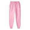 Pantalones de forro polar transfronterizos de 16 colores para hombre y mujer, pantalones deportivos de placa ligera, cintura elástica, pantalones tipo lápiz, pantalones ajustados, venta al por mayor
