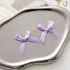 3 Lazos de Color Sólido Atados a Mano Lazos Pequeños de 1 cm Cinta de Poliéster Caja de Regalo Ropa DIY Accesorios para el Cabello