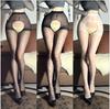 Medias de Lunares con Forma de Corazón de Entrepierna Abierta que No se Bajan Medias de Lunares Pantimedias Ultradelgadas Medias de Entrepierna Abierta Medias Sexys