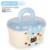 Caja grande de accesorios para el cabello de escritorio para niños, de dibujos animados de doble capa con separadores, caja de almacenamiento portátil multifuncional para clips de pelo y joyas, regalo