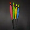 Flotador de pesca de deriva electrónico externo de cabeza dura con pies largos de EVA de color, flotador multicolor para pesca en el mar, venta al por mayor de fábrica