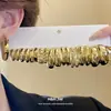 Set de Aretes Irregulares Redondos Plegados con Aguja de Acero Pendientes de Moda Simples Europeos y Americanos Pendientes de Lujo Ligero de Gama Alta Venta al por Mayor