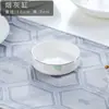 Conjunto de Louças e Pratos de Porcelana Óssea, Tigelas e Pratos Estilo Europeu Doméstico de Jingdezhen, Conjunto de Tigelas Individuais Livremente Combinável