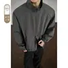 Jaqueta Desconstruída com Zíper Duplo Estilo Americano Casaco Harrington Piloto Masculino Outono e Inverno Jaqueta com 90% de Penugem de Pato Branco