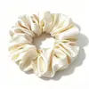 Scrunchies de satín de alta gama al por mayor de fábrica, nuevas ligas para coleta de seda estilo europeo y americano, accesorios para el cabello para mujer